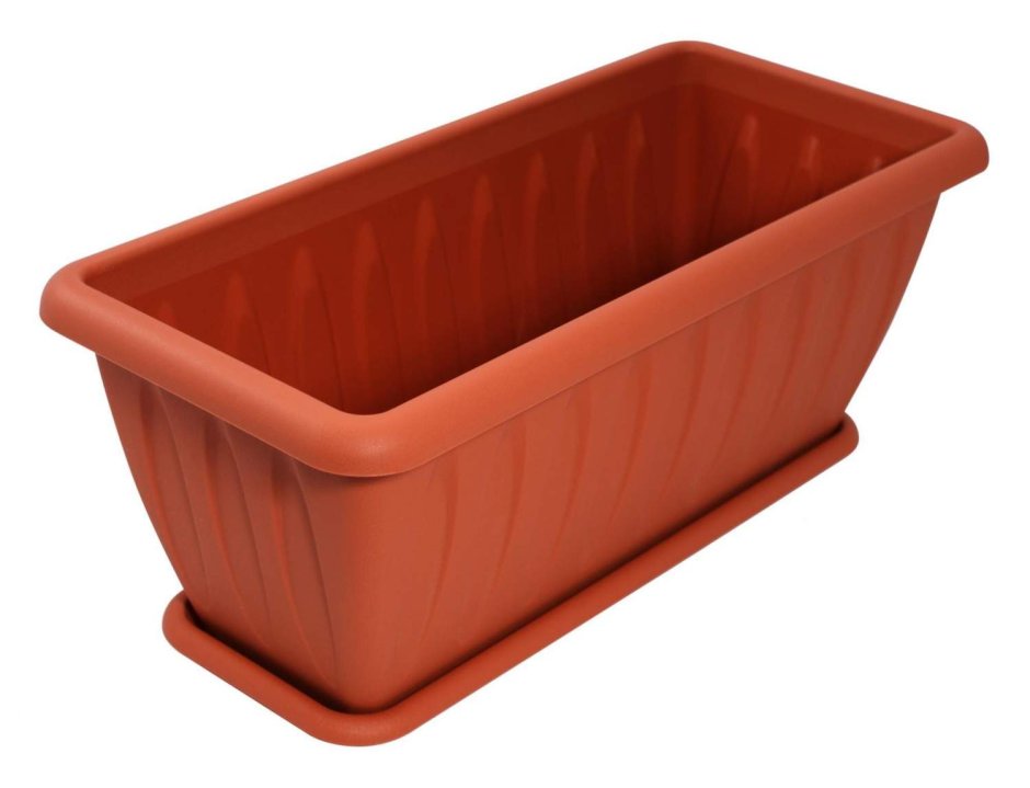 Балконный ящик 40см Фелиция мрамор с185/9шт/Кол.