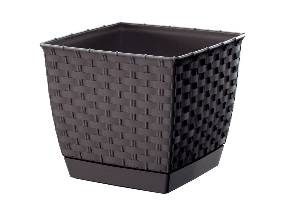 Drlk220-s449 кашпо Ratolla Square - bialy