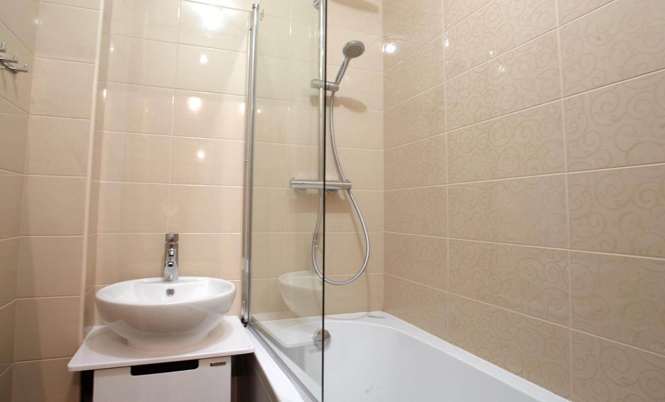 Плитка в ванной бюджетный вариант