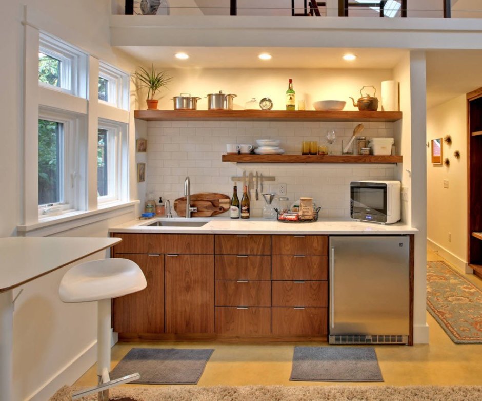 Кухни с нишами