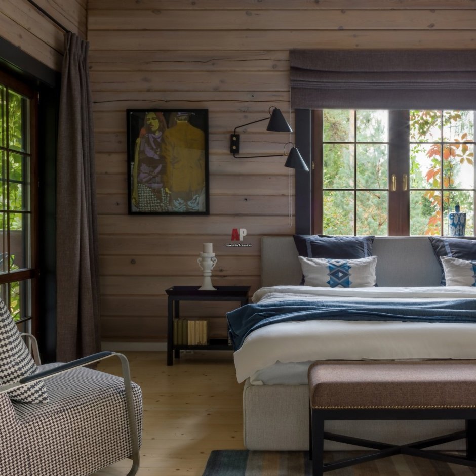 Скандинавский стиль в интерьере загородного дома