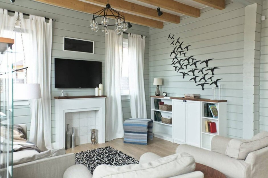 Стиль Сканди в интерьере загородного дома