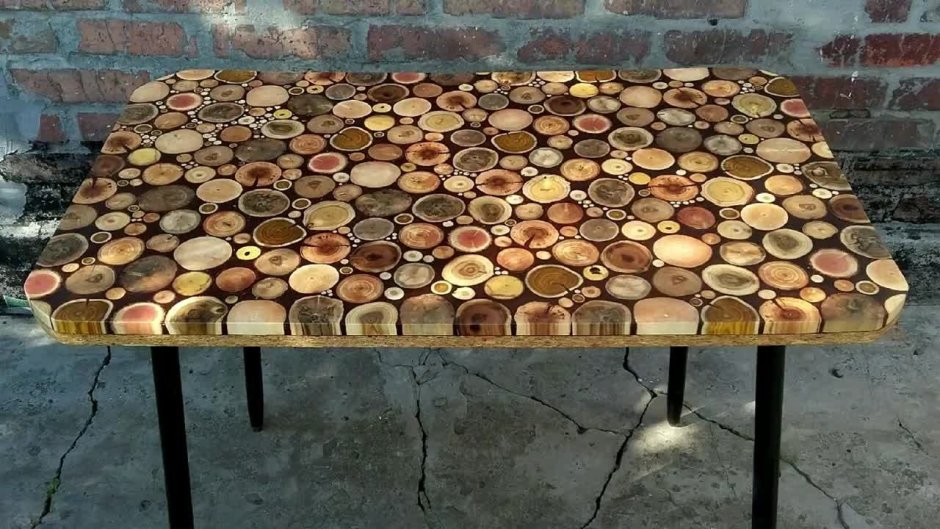 Столешница из спилов