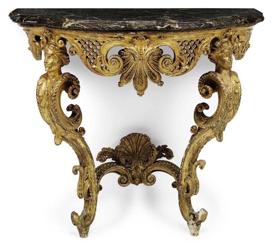 Консоль в стиле Барокко и рококо
