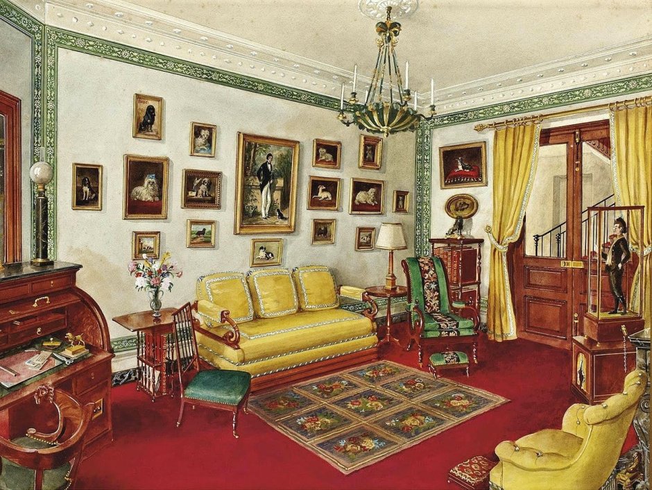 Интерьер 19го века