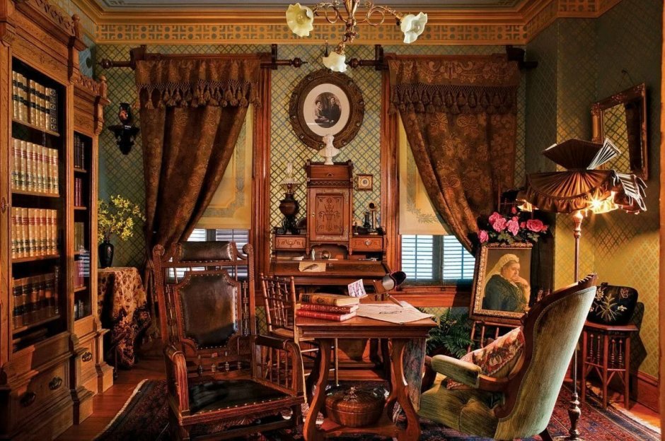 Глен Аффрик поместье интерьеры