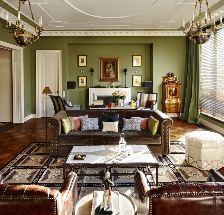 Дворец Великого кн. Сергея Александровича Москва акварели интерьеры