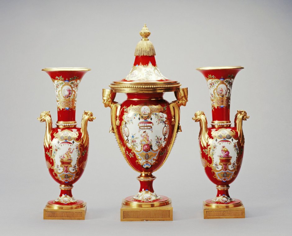 Шинуазри Севрский фарфор