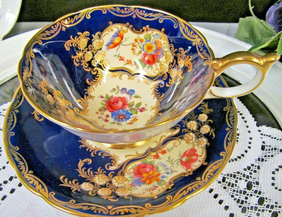 Royal Albert кобальт