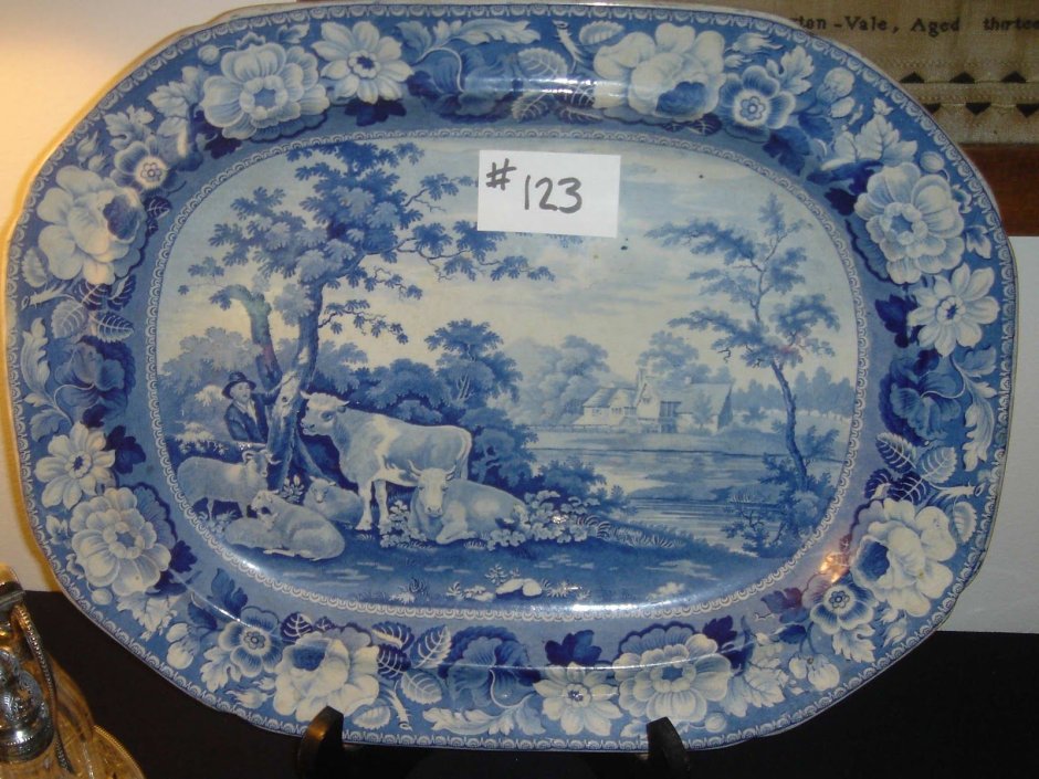 Кузнецовский фарфор Шинуазри