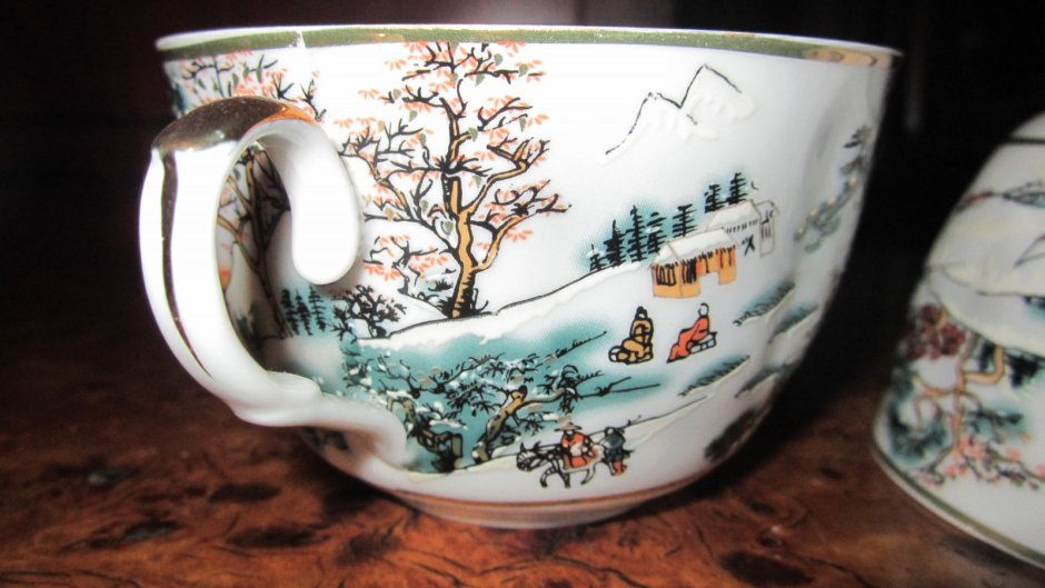 Шинуазри Мейсон фарфор