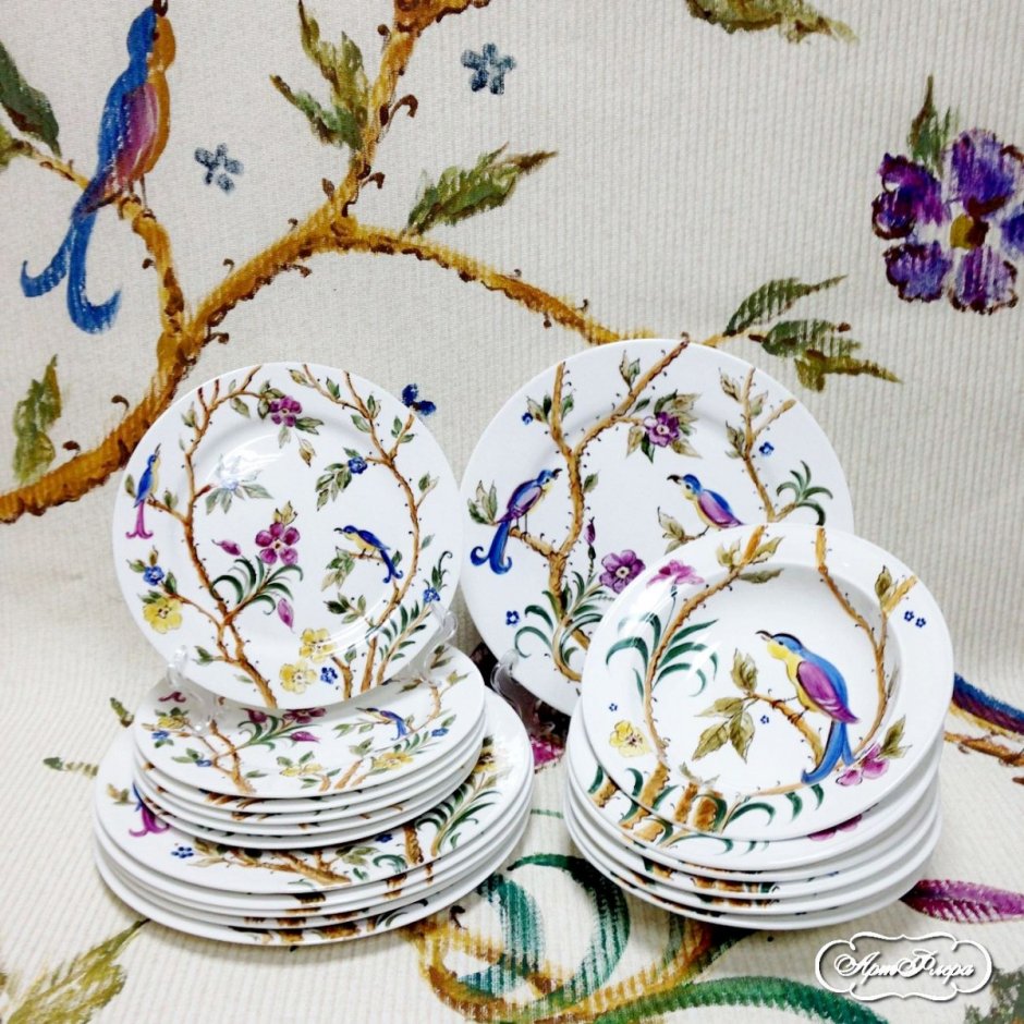 Стиль Шинуазри в фарфоре