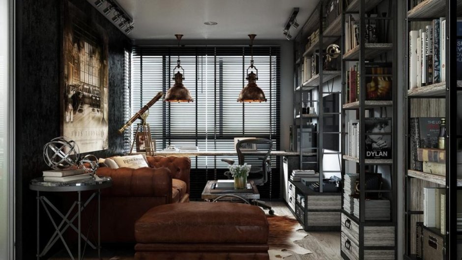 Спальня лофт Шик Индастриал