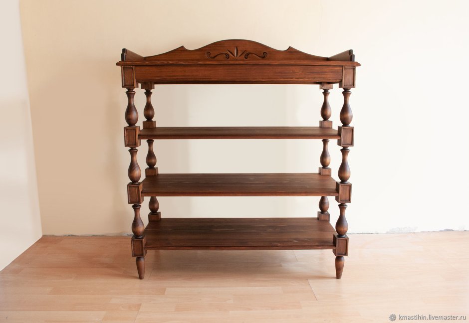 Настенные полки в японском стиле