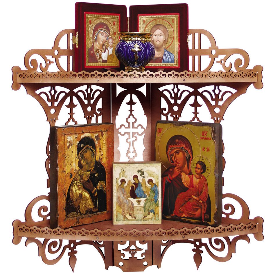 Этажерка из дерева