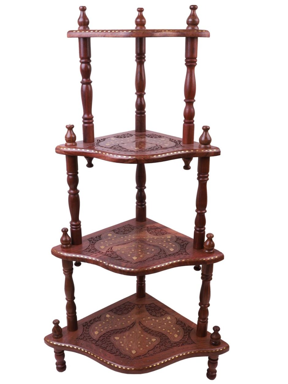 Угловые полки для икон из дерева