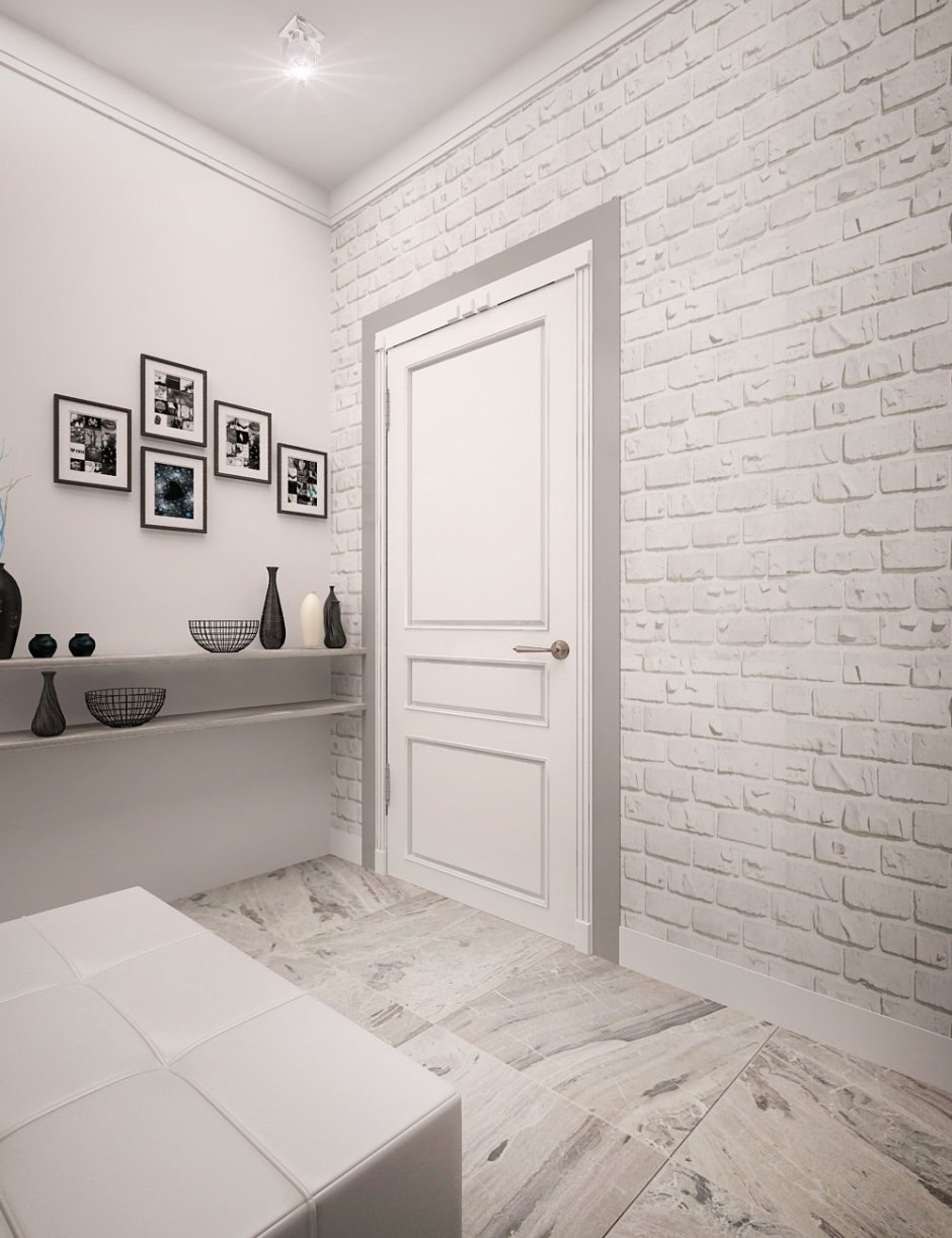 Серая прихожая