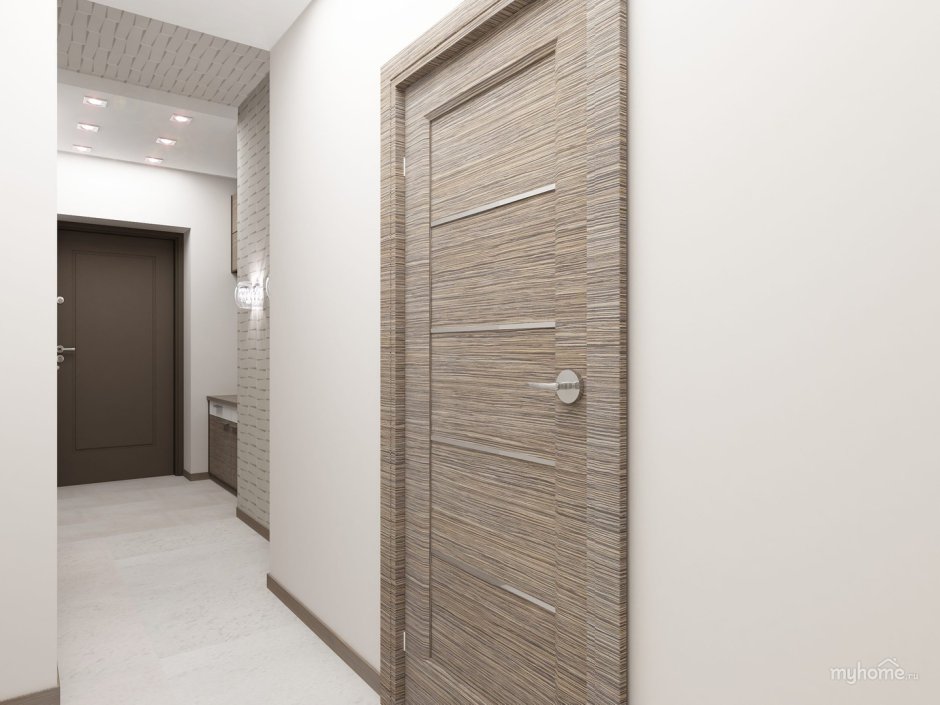 Серая прихожая