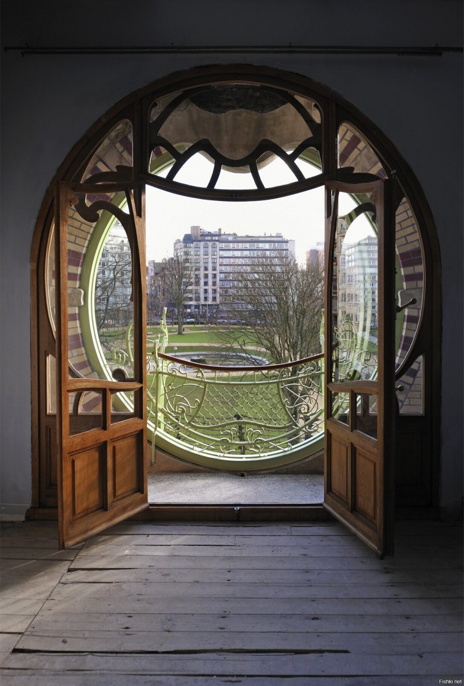 Окна Модерн ар нуво