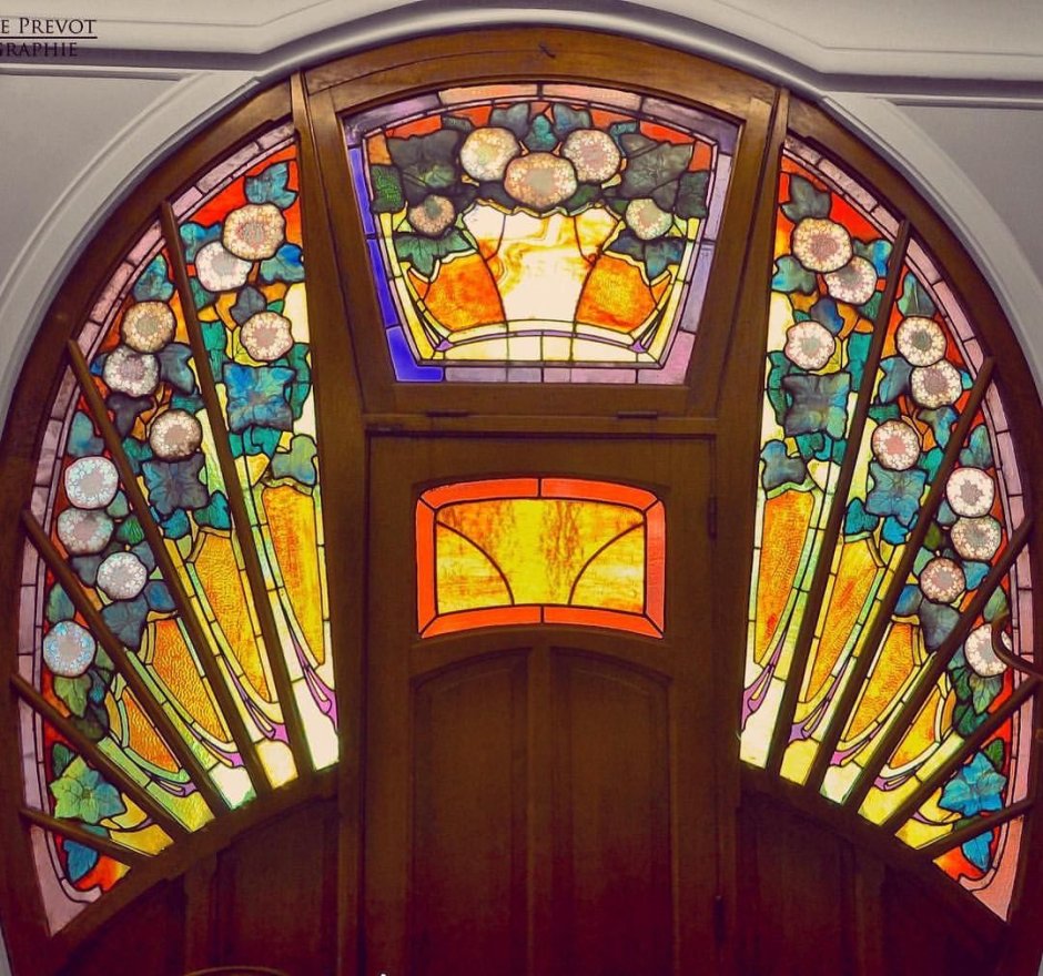 Витражи Модерн Шехтеля