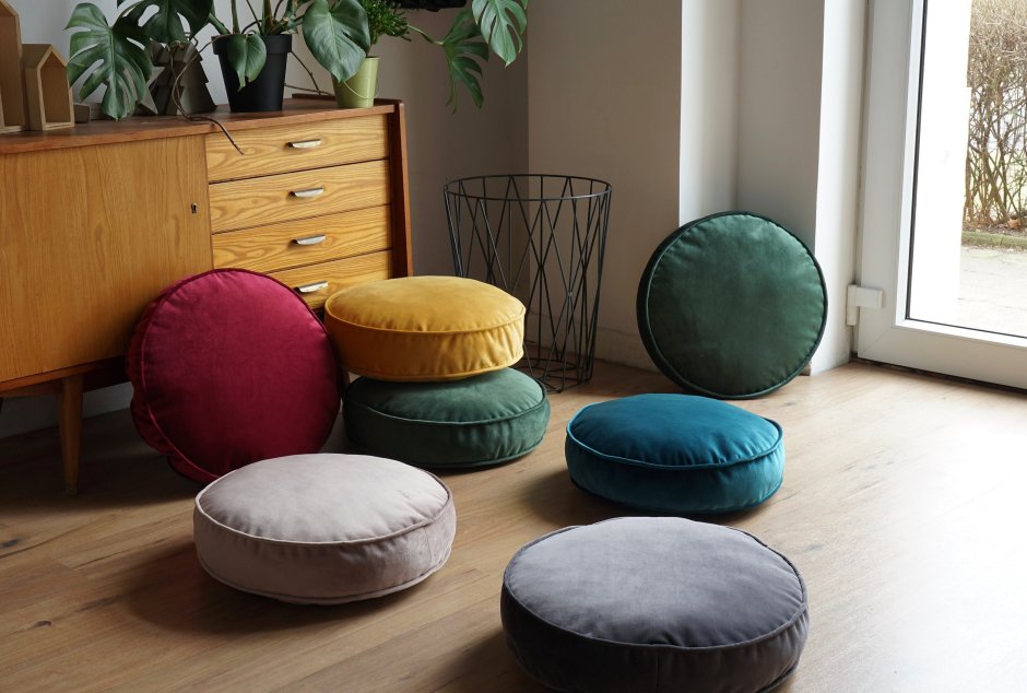 Пуф квадратный мягкий