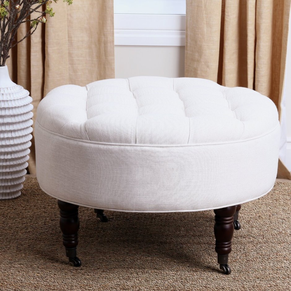 Пуфик круглый