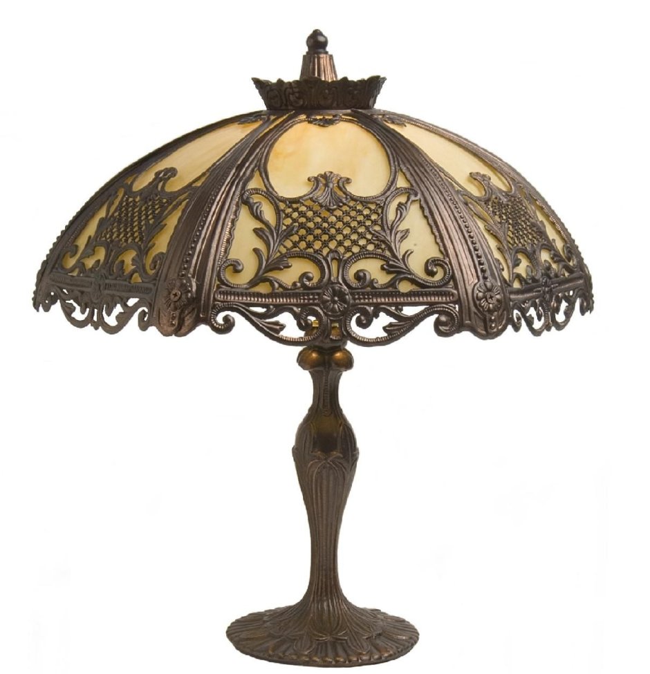 Настольный светильник под старину