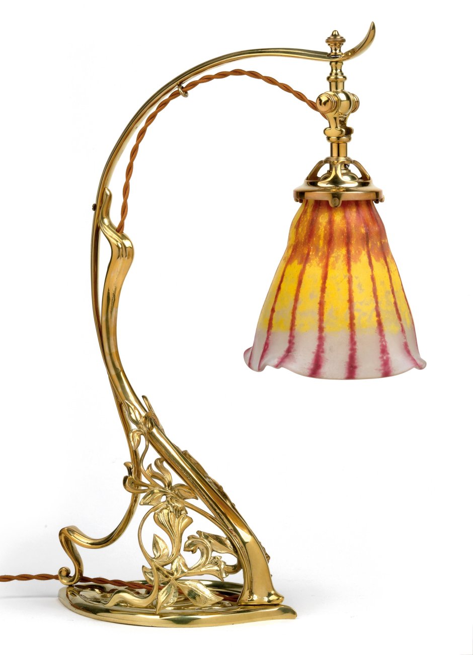 Антикварная настольная лампа