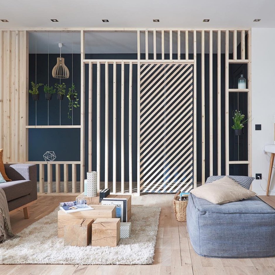 Перегородка из реек