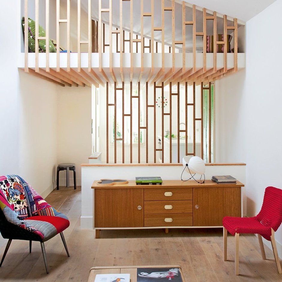 Перегородка из реек