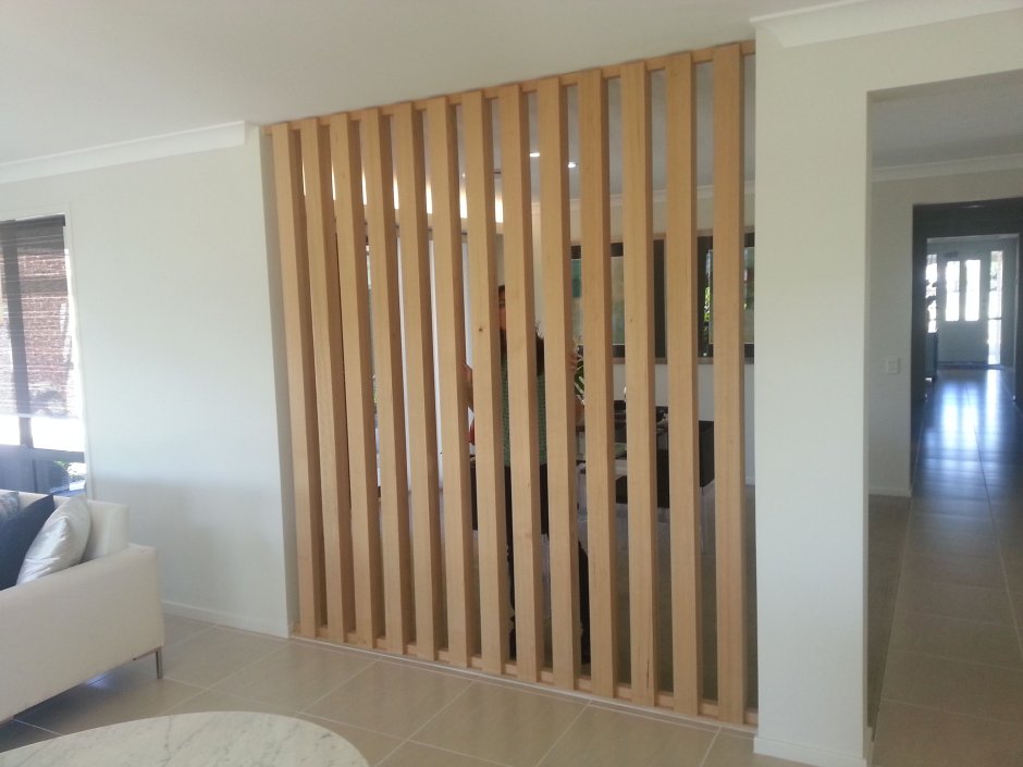 Перегородка из досок