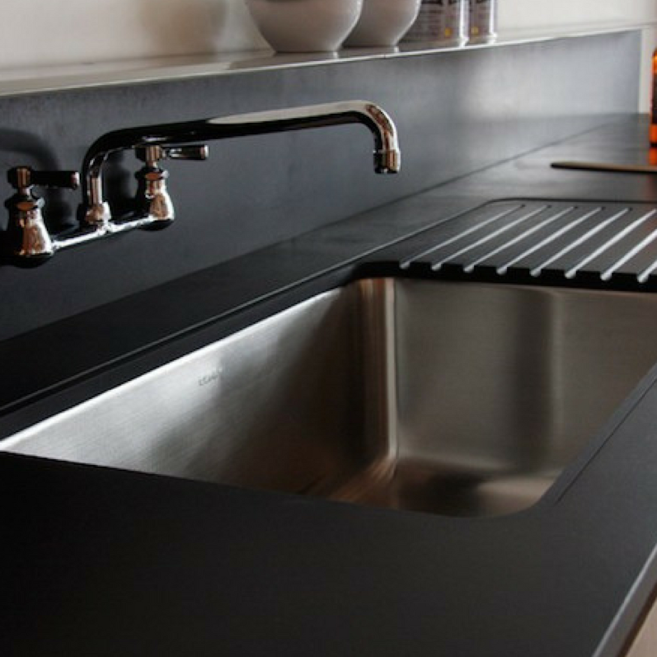 Кухня с фар Уком под мрамор