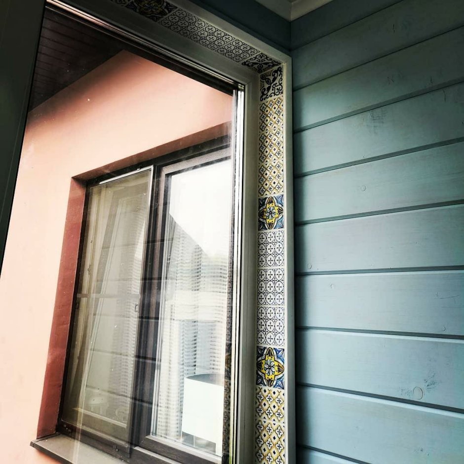 Матовые откосы для окон