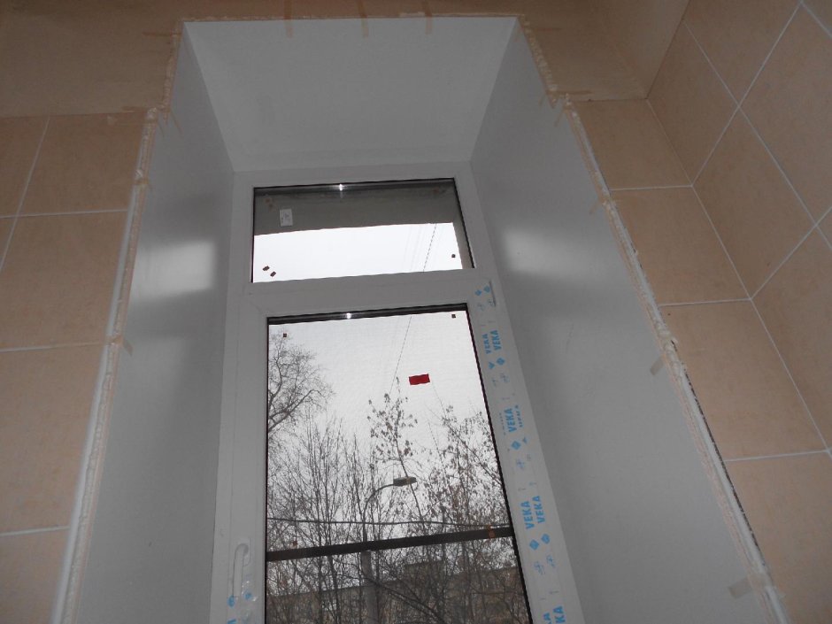 Оконные откосы в интерьере