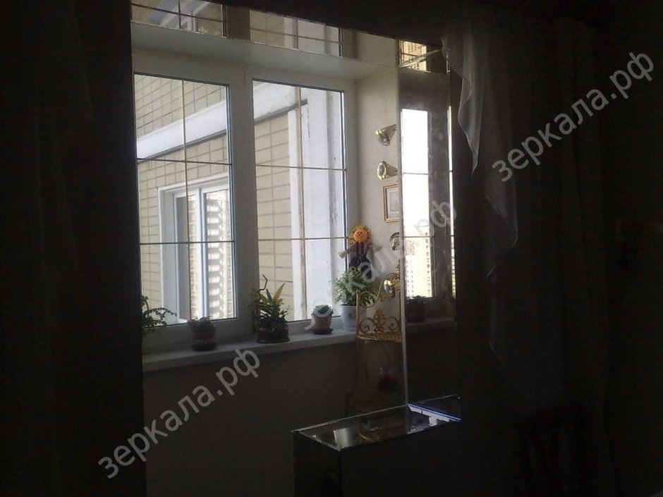 Откосы из зеркала