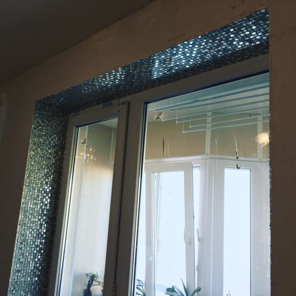 Зеркальные откосы своими руками