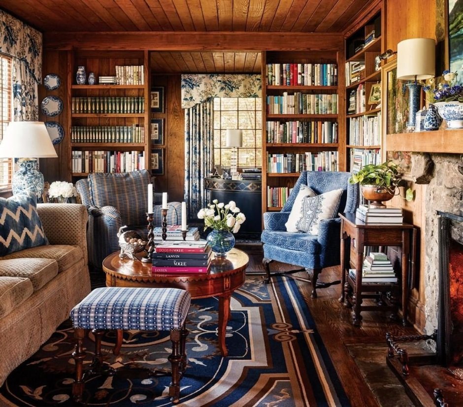 Интерьеры в стиле старой Англии