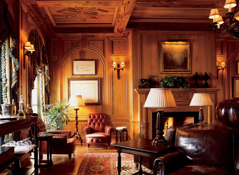 Староанглийский интерьер