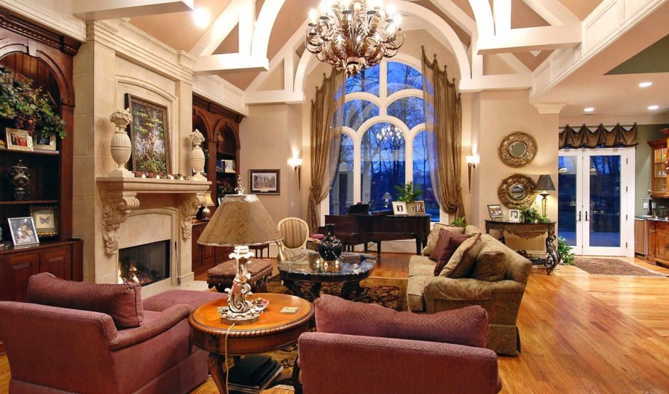 Красивые интерьеры гостиных