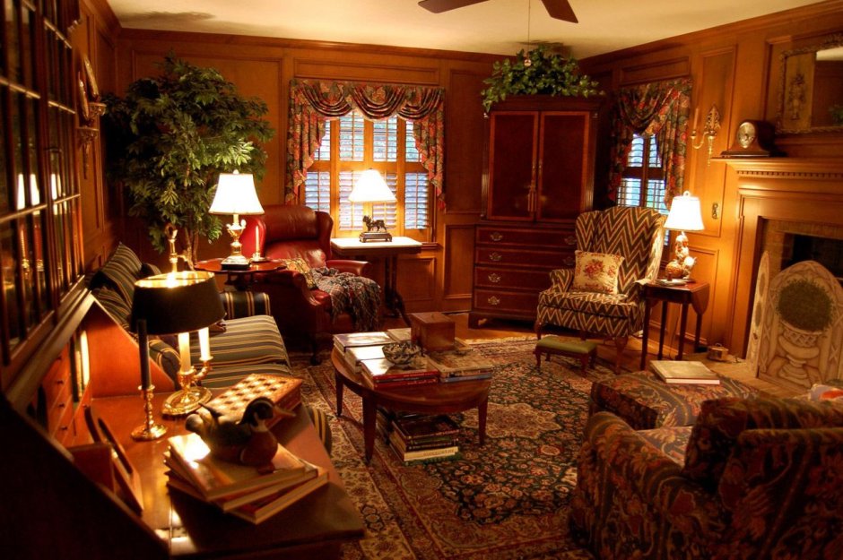 Англия коттедж Викторианский стиль внутри