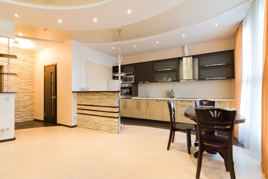 Подвесной потолок на кухне