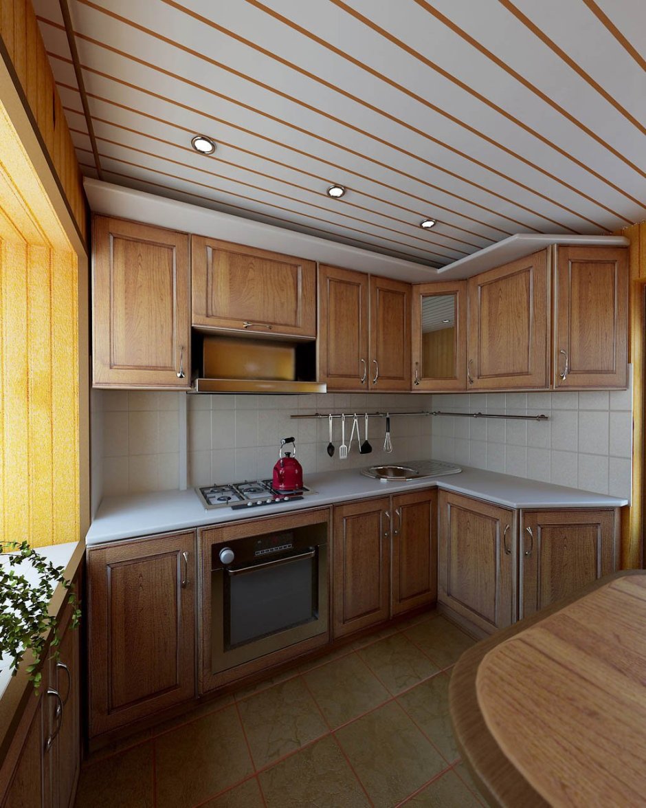 Интерьер обычной кухни