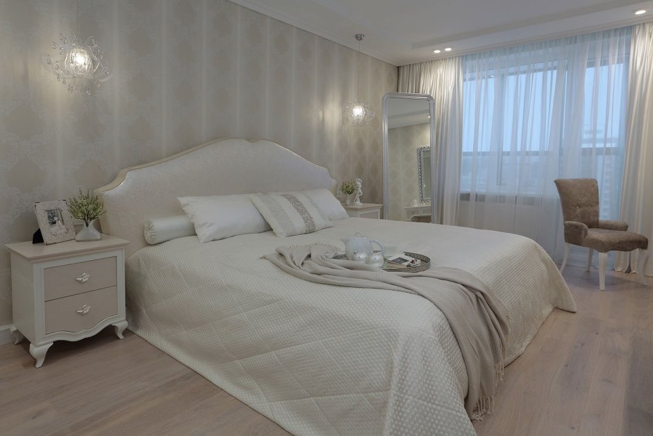 Мебель беленый дуб в интерьере