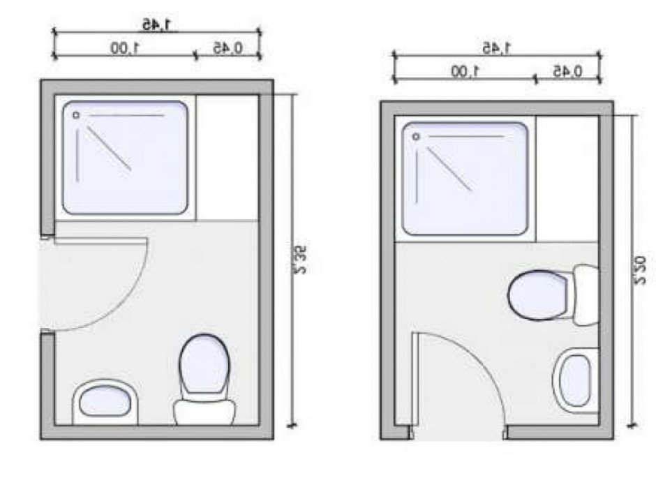 Ванная комната с душевой кабиной