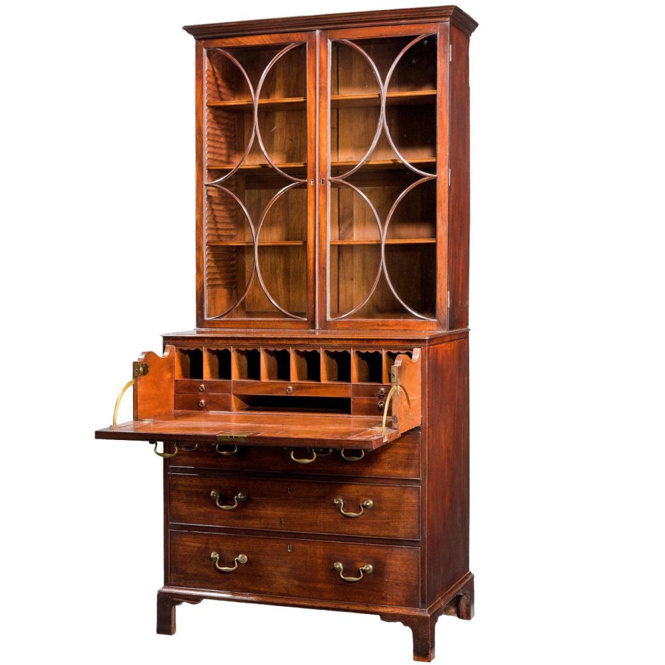 Антикварная мебель Чиппендейл секретер