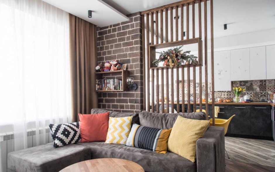 Перегородка для зонирования комнаты