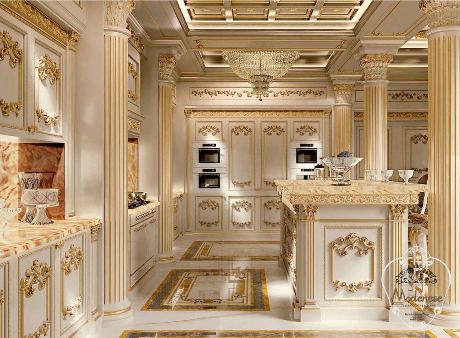 Кухня в Царском стиле