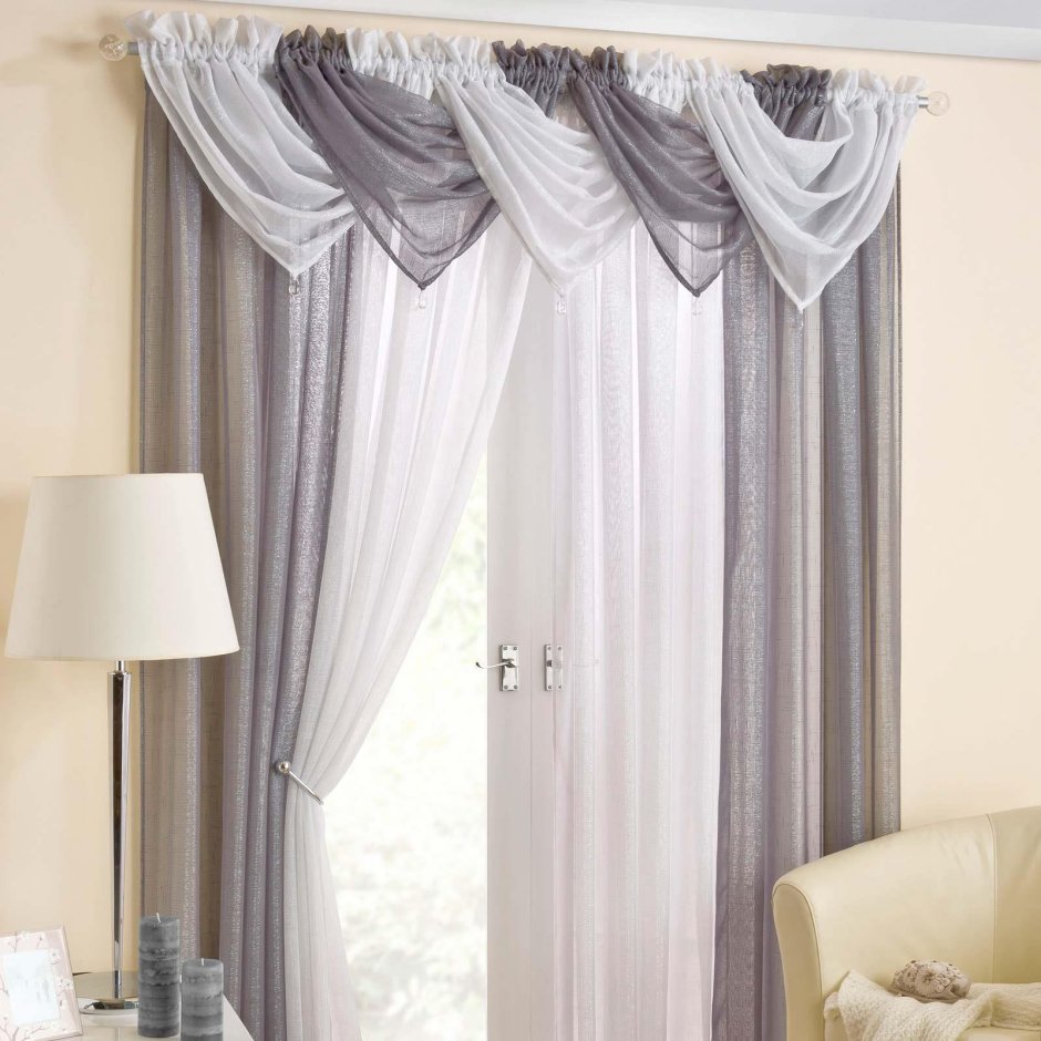 Шторы из вуали