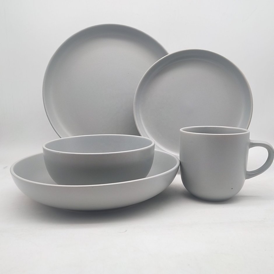 Матовая посуда