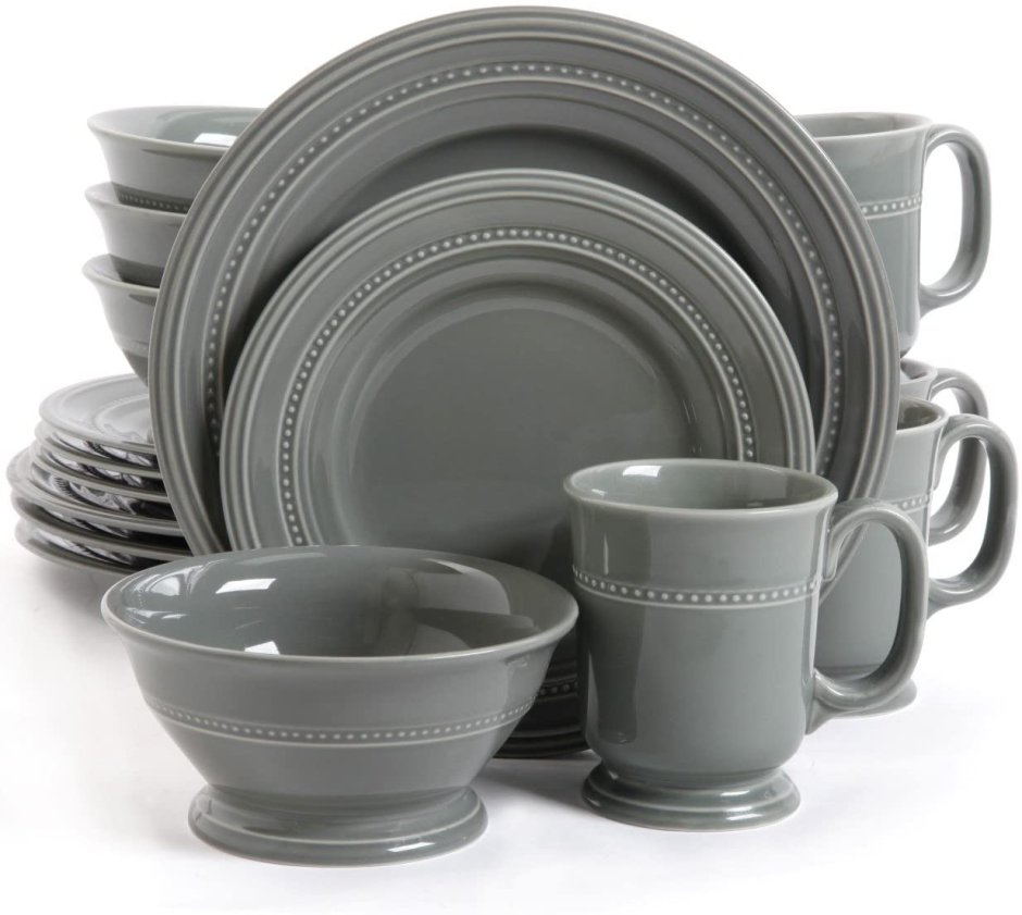 Посуда серого цвета